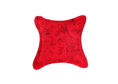 Kundenspezifische kleine rote dekorative Kissen für Sofa, moderne Couch-Kissen