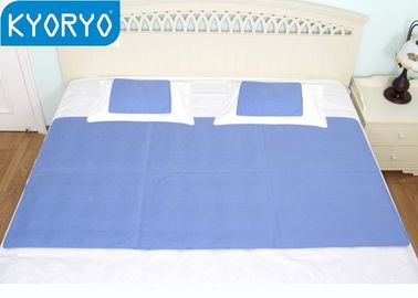 Blaues elastisches zurückführbares abkühlendes Gel-Bett-Auflagen-bequemes Quadrat