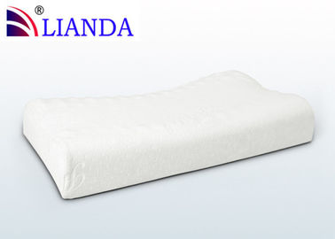 Luxusgedächtnis-Schaum Pillows weißen Velour, Gedächtnis-Schaum-Bett-Kissen CER/SGS