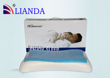 Bambusfaser-Gedächtnis-Schaum-Schlaf-Kissen mit kühlem Gel, Lux-lebendes Gel-Kissen