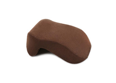 Hals-Kissen-Gedächtnis-Schaum Browns bequemer mit 100% Kristall-Samt