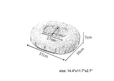 Chirurgisches Gedächtnis-Schaum-Donut-Ring-Kissen Visco elastisches Antihemorrhoid