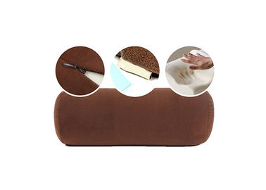 Rote zervikale Hals-Rollenkissen-Sofa-Rückenpolster, Kristallsamt-Gewebe