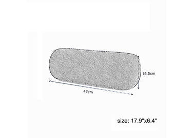 Rote zervikale Hals-Rollenkissen-Sofa-Rückenpolster, Kristallsamt-Gewebe