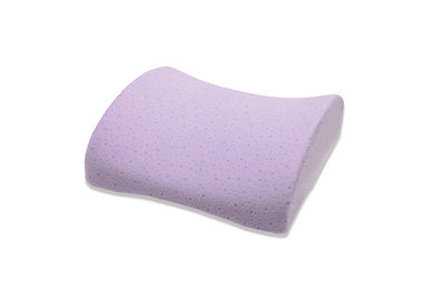 Orthopädisches Kissen-Gedächtnis-Schaum-Rückseiten-Stützkissen, purpurrot/Weiß/Blau