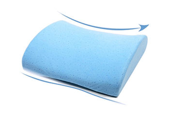 Orthopädisches Kissen-Gedächtnis-Schaum-Rückseiten-Stützkissen, purpurrot/Weiß/Blau