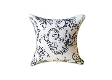 Heimtextilien-Gedächtnis-Schaum-Rückenpolster-dekorative Couch Pillows Schwarzweiss