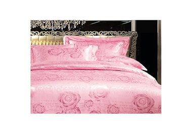 Rosa Steppdecken-Bettwäsche stellt Tencel-Bettwäsche-König Size Queen Size Custom-made ein