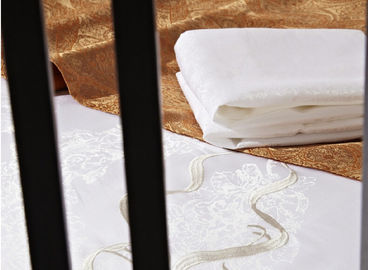Tencel-Bett-Flaggen-Luxushotel-Bettwäsche elegant für 4/5 Stern-Hotels