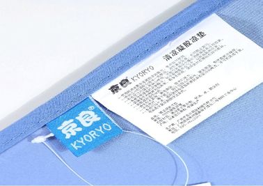 Hitze-Entfernen der hellblauen abkühlenden Gel-Bett-Auflage, weiche gesunde Tatami-Yoga-Matte