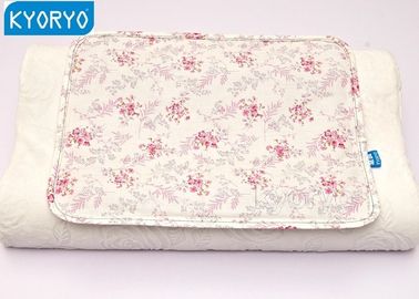 Rotes folwer quadratische abkühlende Makromolekül-Gel-Bett-Auflage mit Kissen-Matte Soem
